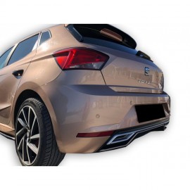 Seat ibiza (2017 ve Sonrası) Egzoz Görünümlü Difüzör (Plastik)